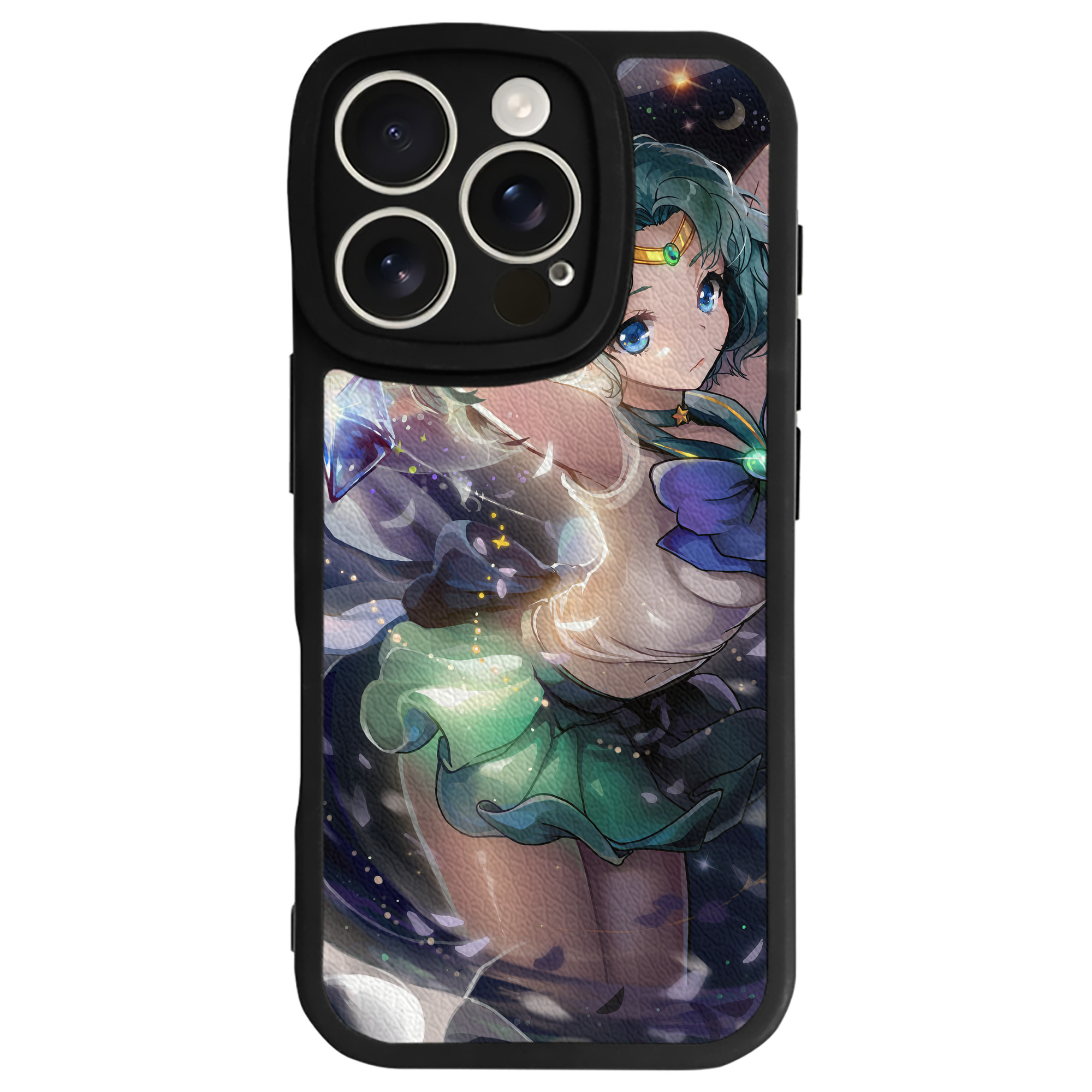 （画像用） 美少女戦士セーラームーン Sailor Moon 【iPhone 16シリーズ対応】シリコンスマホケース（レザー調） 材質：シリコン